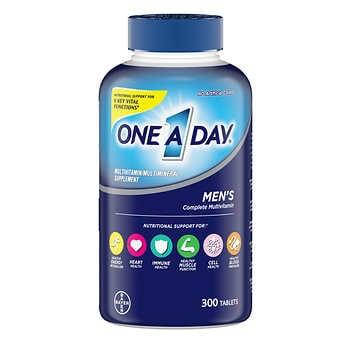 

Витамины One A Day для мужчин, состав для здоровья мужчин, 300 таблеток годен до 06/23