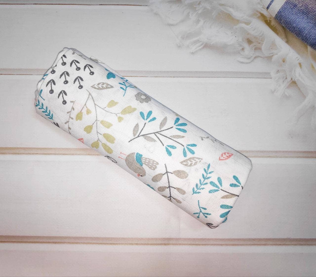 

Пеленки муслин двухслойные большие 120*85