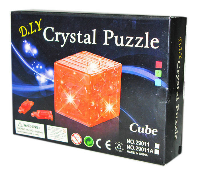 

Пазлы 3D кристальные "Куб"