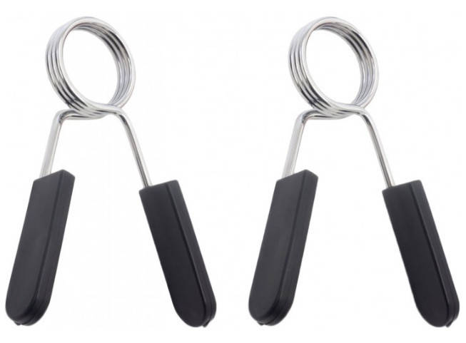 

Замки для грифы пружинные 50 мм C-50-2, Серый