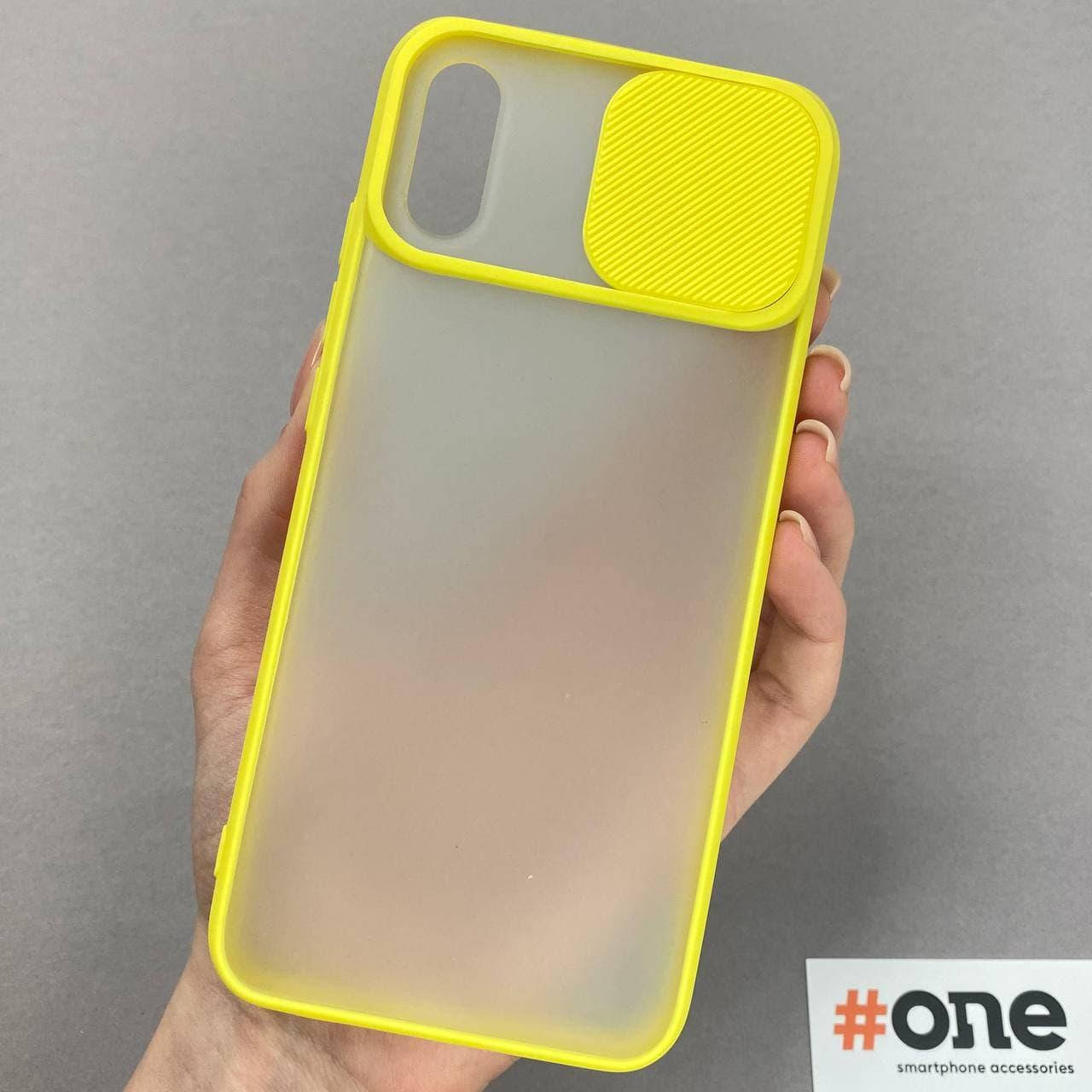 

Чехол для Xiaomi Redmi 9A со шторкой защитой для камеры чехол на телефон сяоми редми 9а желтый Cur