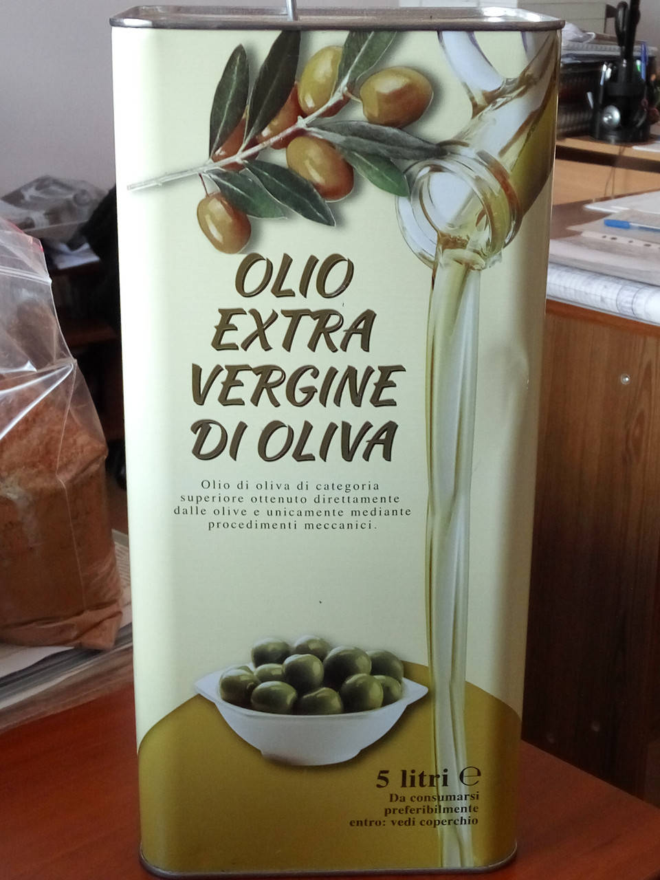 

Оливковое масло Италия 5 л Extra Vergine