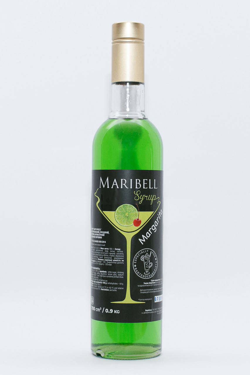 

Сироп Маргарита Maribell 900 г