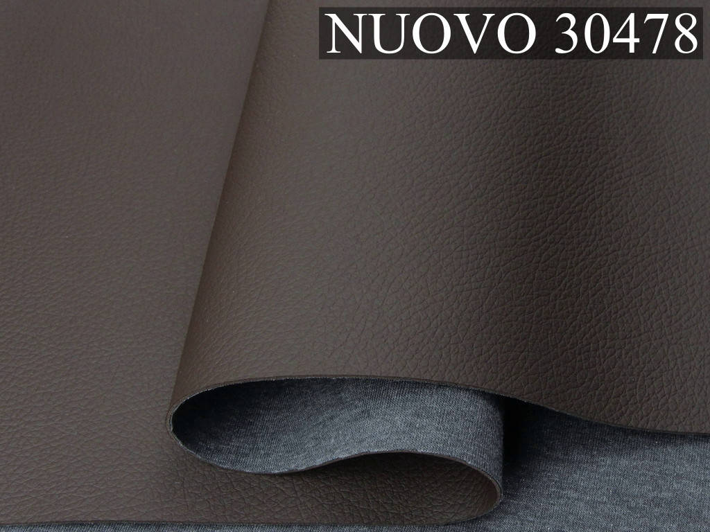 

Автомобильный кожзам NUOVO 30478, кофейный, на тканевой основе, шир. 140см, Турция