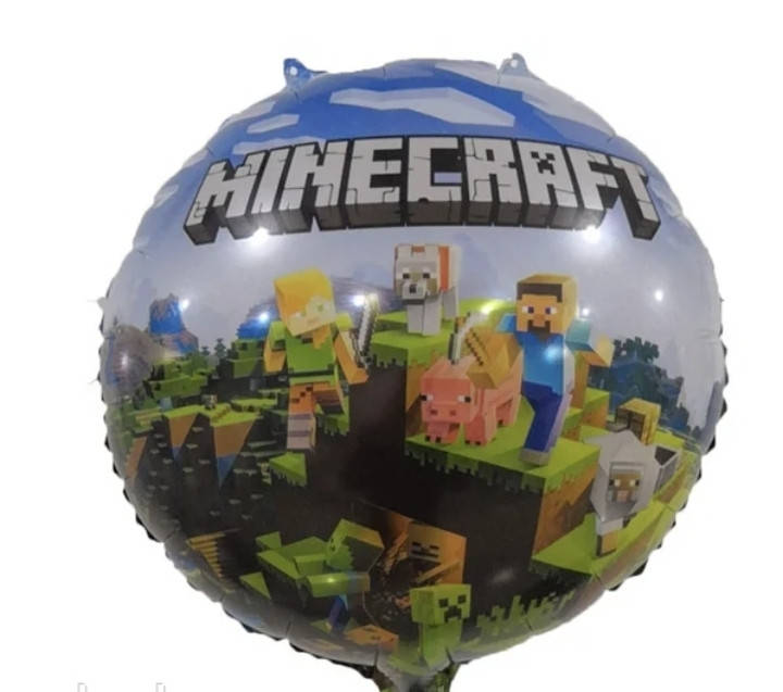 

Шар фольгированный "Minecraft 2" размер 18'