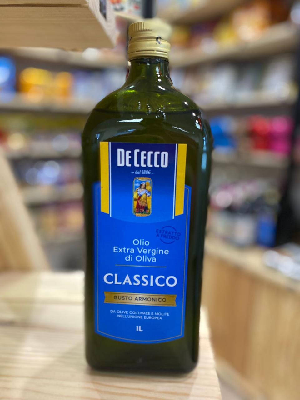 

Оливковое Масло De Cecco Extra Vergine Classico (Де Чекко Классико) 1000ml.
