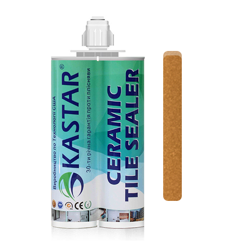 

Эпоксидная затирка Kastar Ceramic Tile Sealant светло-коричневый 400мл