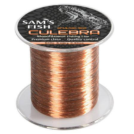 

Леска 500м SAMS FISH "CULEBRA" 0,30мм