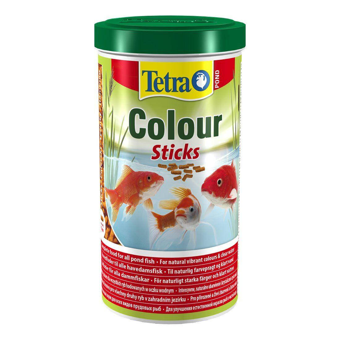 

Tetra Корм Tetra Pond Colour Sticks 1л плавающие гранулы для окраса