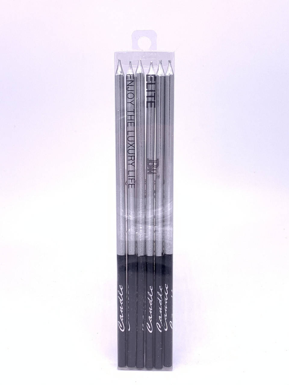 

Свечи в торт "Elite" Серебро