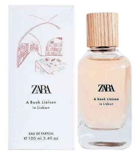 

Zara Аромат для жінок A book liaison in lisbon100 мл пошкоджена упаковка