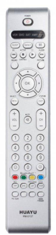 

Пульт универсальный Huayu RM-D727 LCD TV (корп RC-4344)