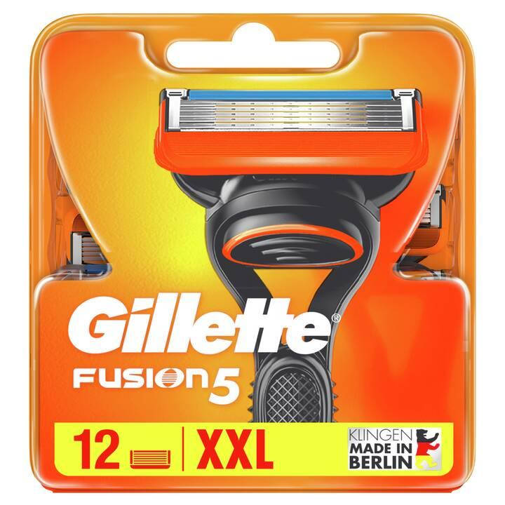 

Gillette Fusion5 - 12 шт. в упаковке сменные кассеты (лезвия джилет) Германия
