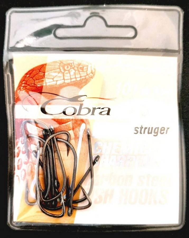 

Крючки для удочки Cobra struger, №5, 10шт.