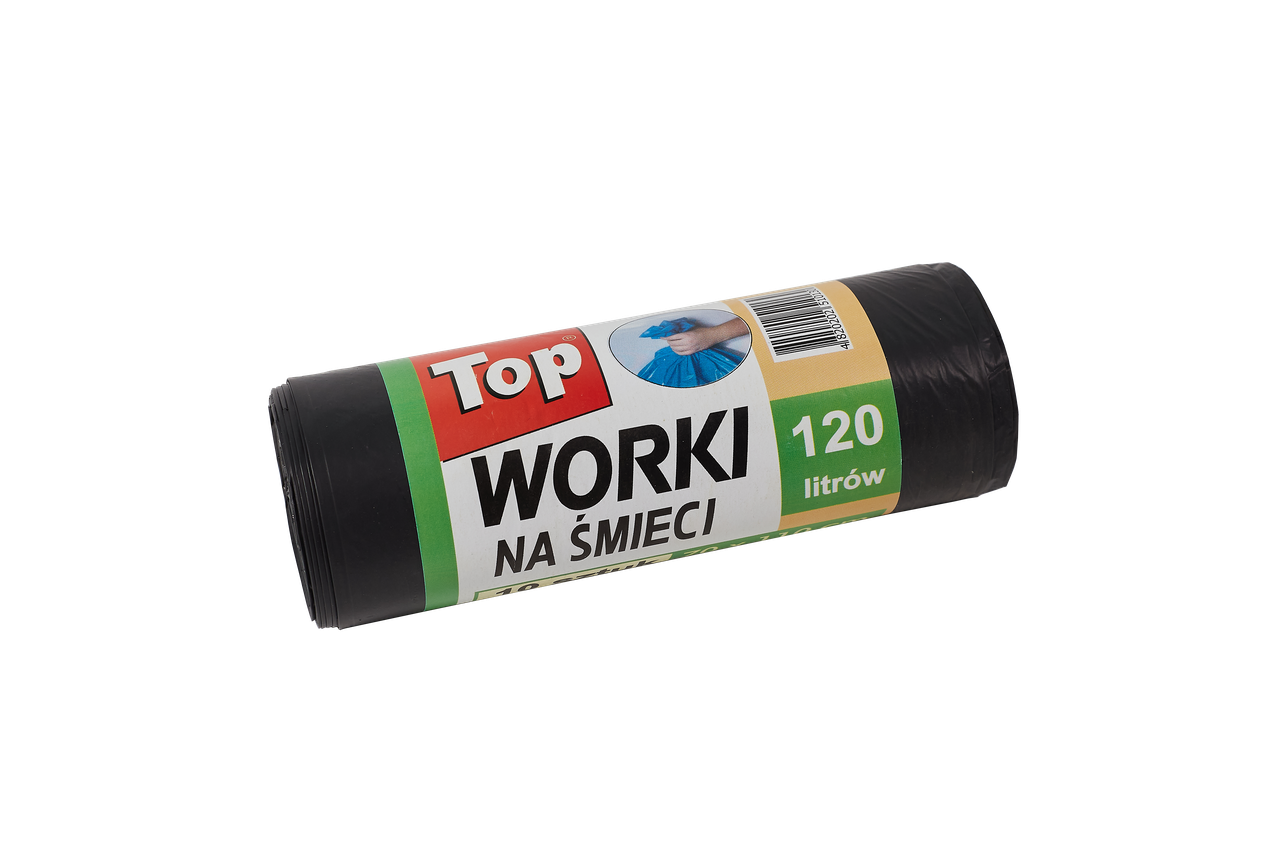 

Пакет для мусора TOP PACK LD черный 70*110/120л 10шт