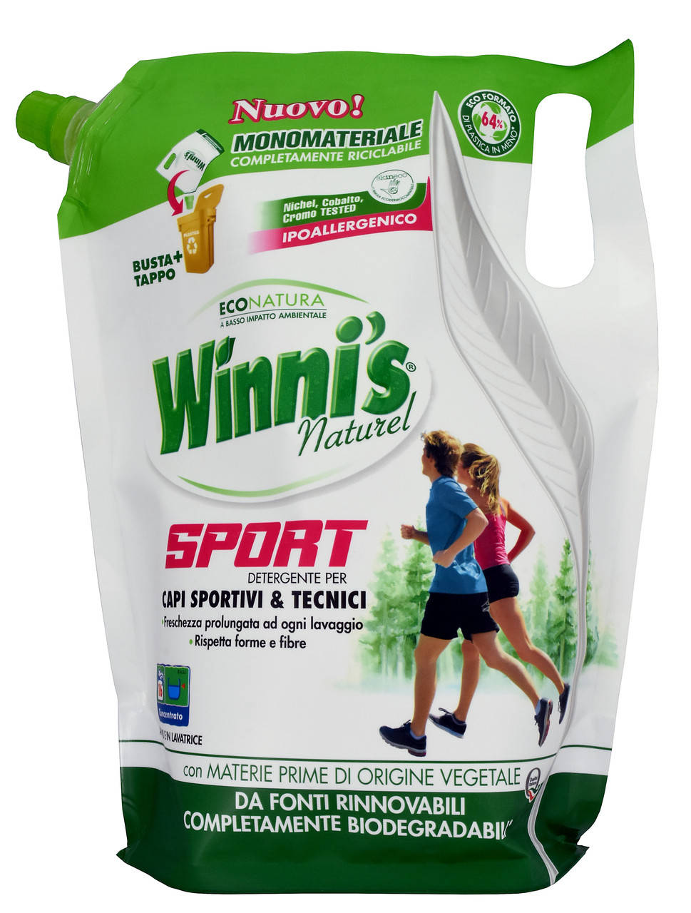 

Гипоалергенный гель для стирки спортивной одежды Madel Winni's Capi Sportivi & Techini 800 мл