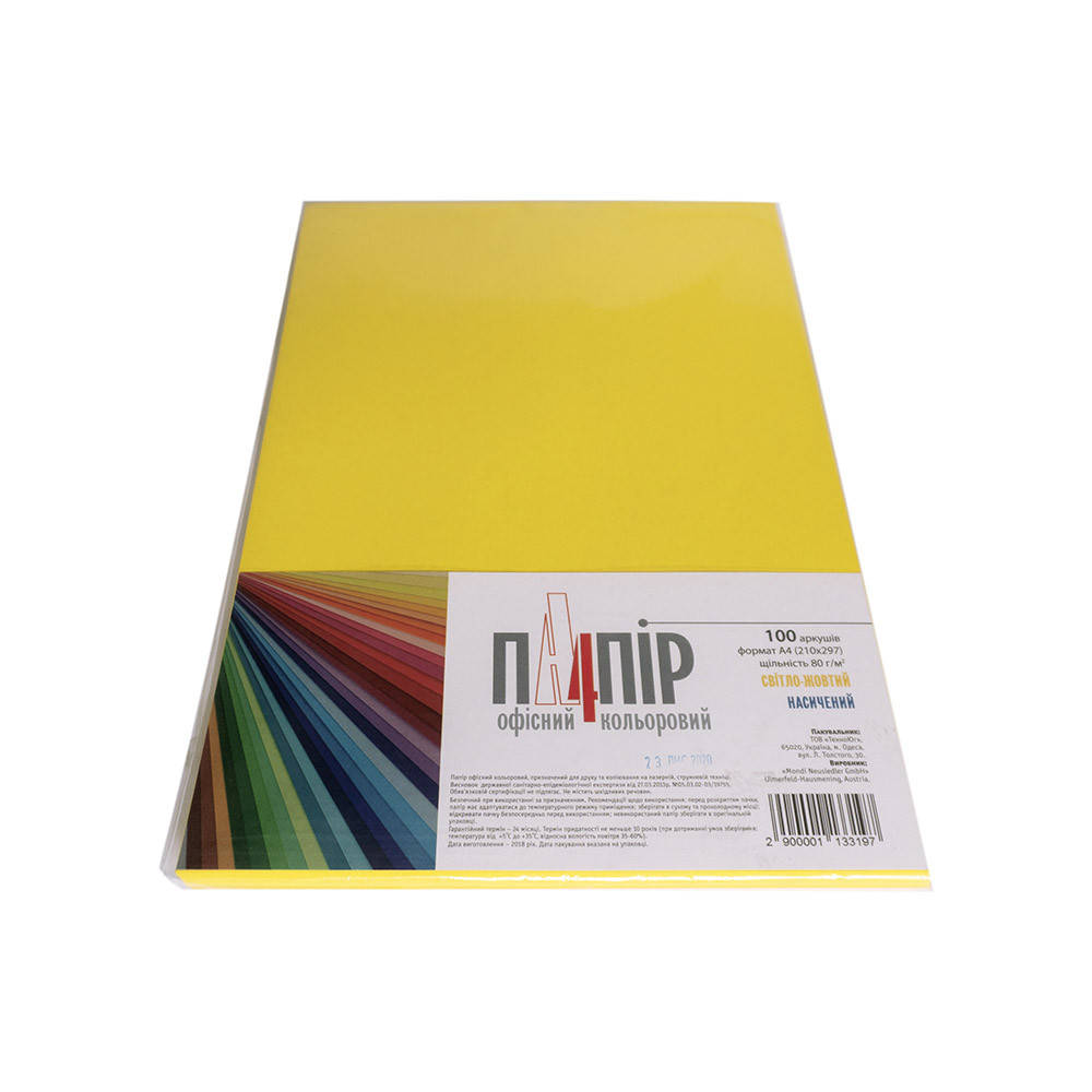

Бумага А4 IQ Color IG50 св-желтый /100л