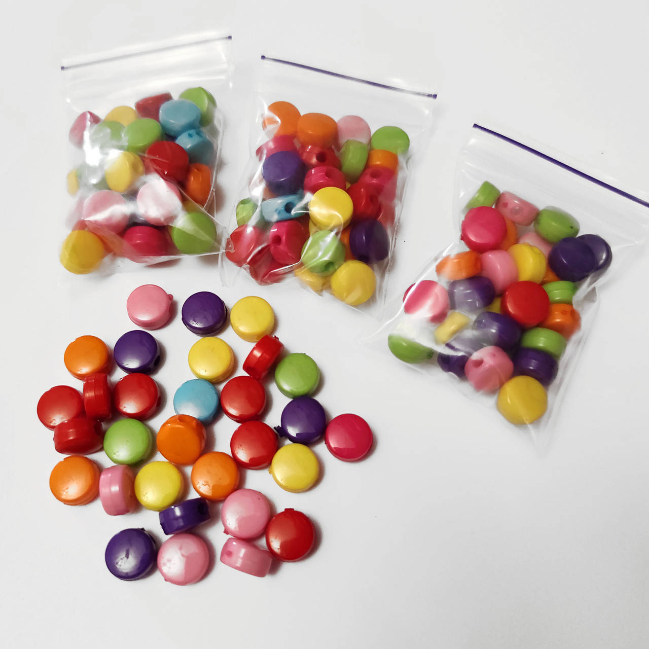 

Бусина Таблетка микс 30 шт