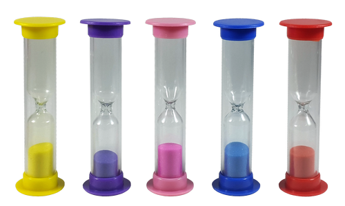 

Игрушка Часы Песочные 1 минута (примерно) 1,5 х 9 см AS-002