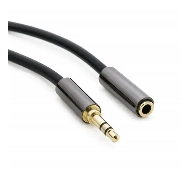 

Кабель 3.5mm (папа) = 3.5mm (мама) 3m Extradigital Black (KBA1641), Черный