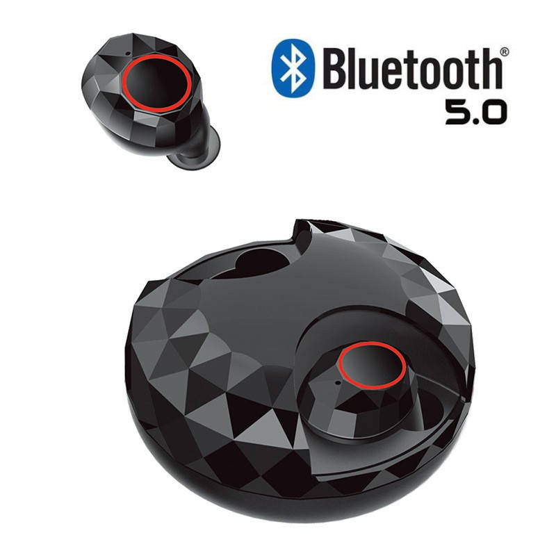 

Беспроводные Bluetooth наушники TWS T-5 Hi-Fi Stereo bluetooth V 5.0 Защита IPX6 Black New Model