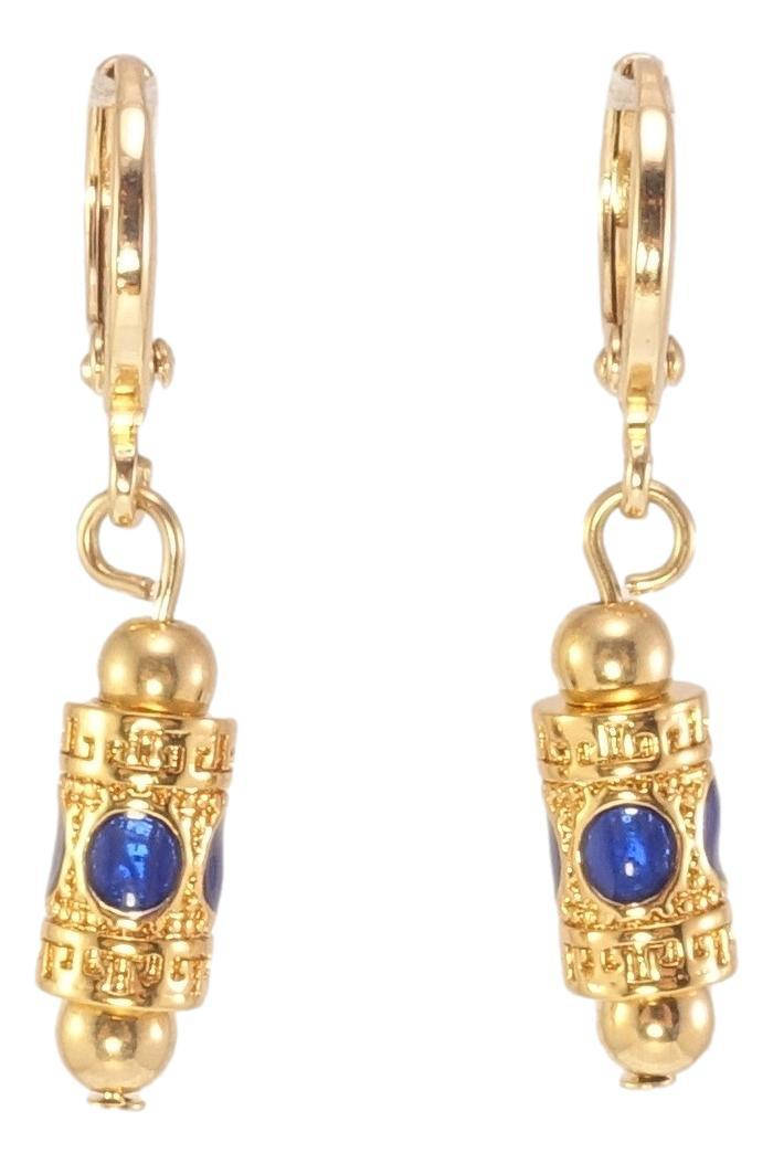 

Серьги Xuping Позолота 18K подвески "Декоративные цилиндры"