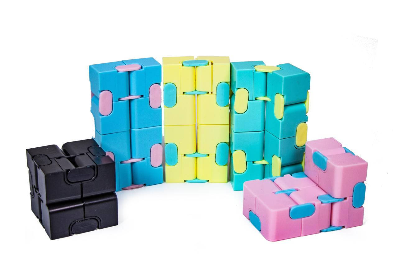 

Бесконечный кубик трансформер «Антистресс» Infinity Cube