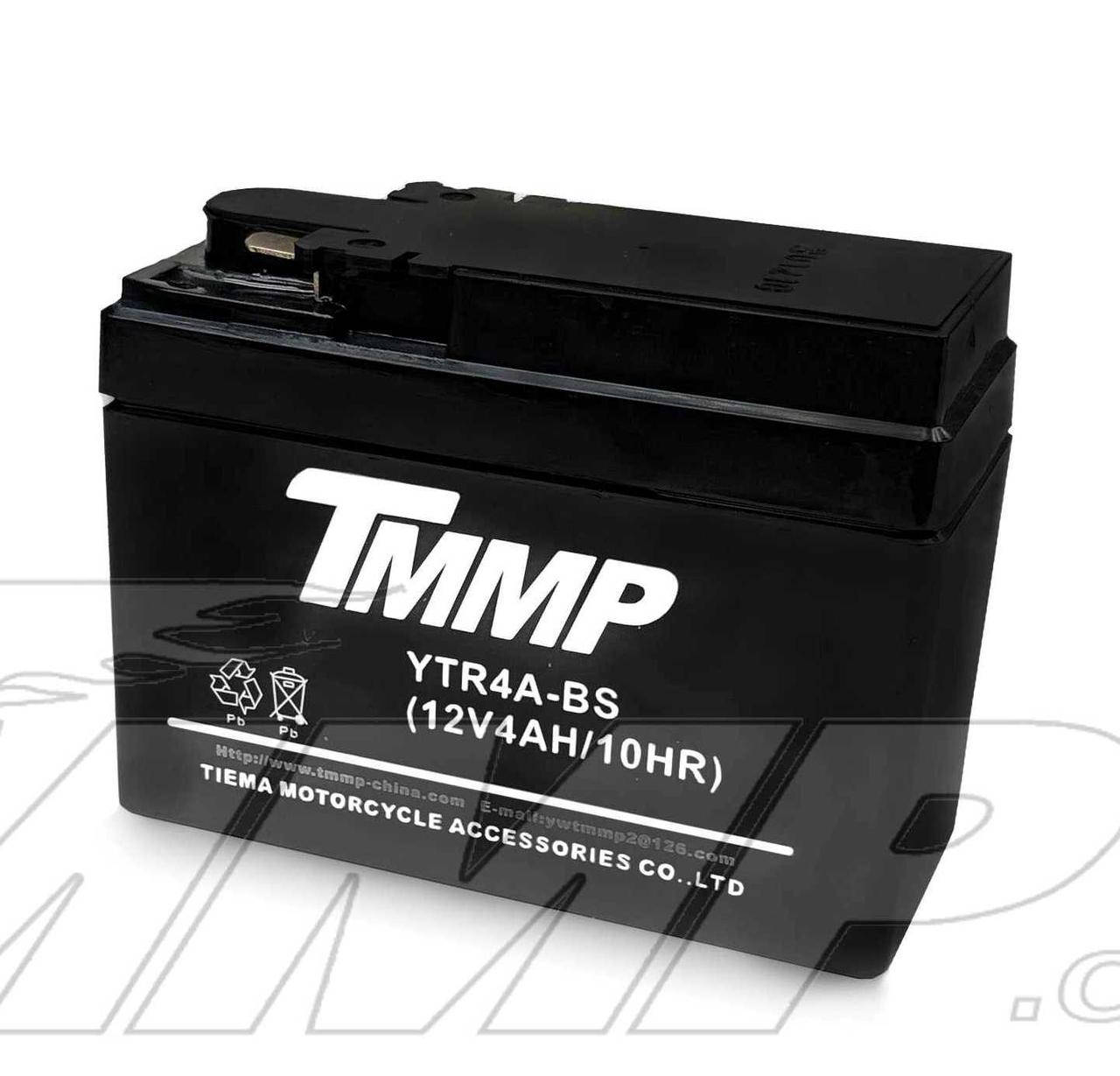 

Аккумулятор 12v4a.h. YAMAHA JOG (таблетка, широкая) TMMP