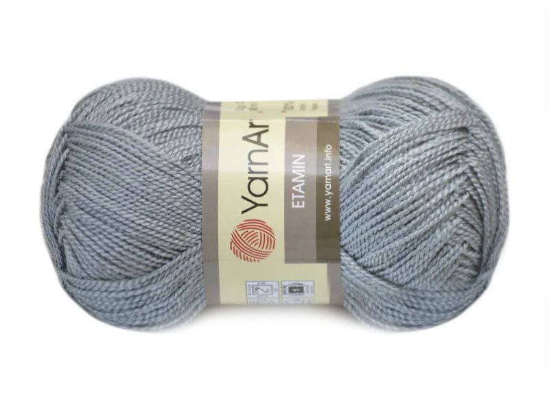 

YarnArt Etamin, Стальной №449, Серый