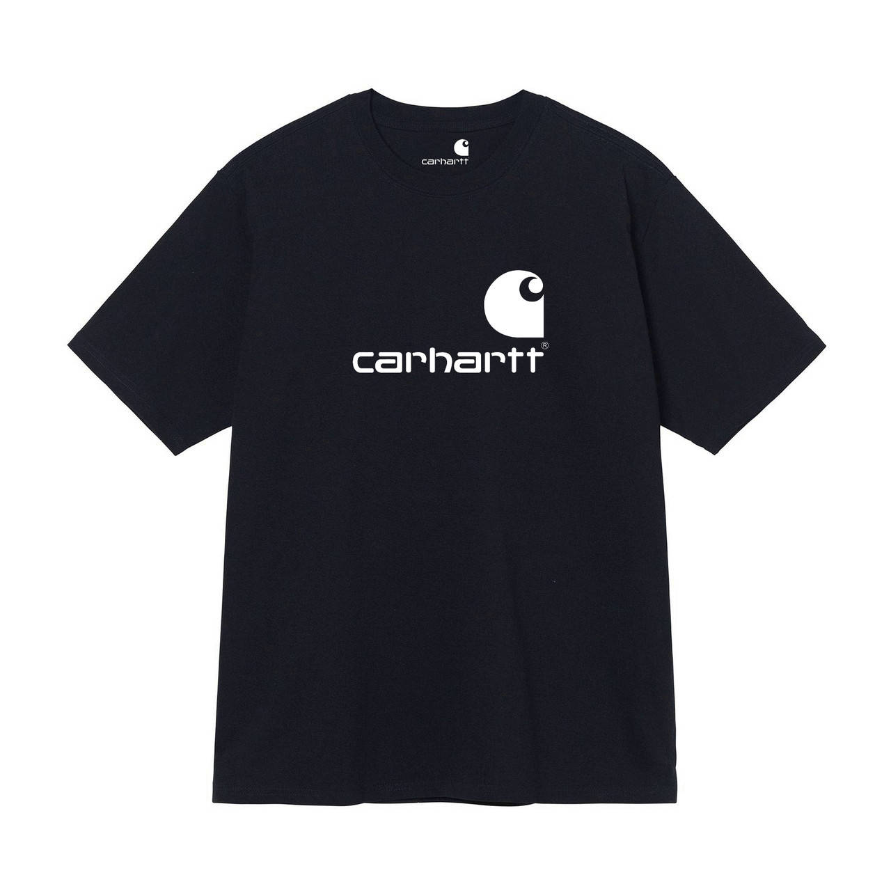 

Черная футболка Carhartt Logo футболки Кархарт унисекс