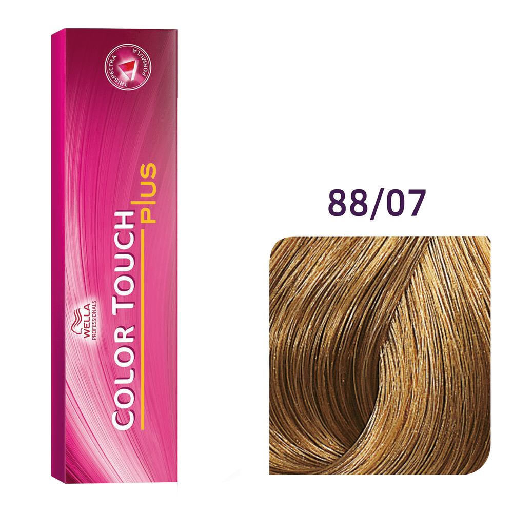 

Краска для волос Wella Color Touch Plus 88/07 яркий блондин натурально-коричневый 60мл.