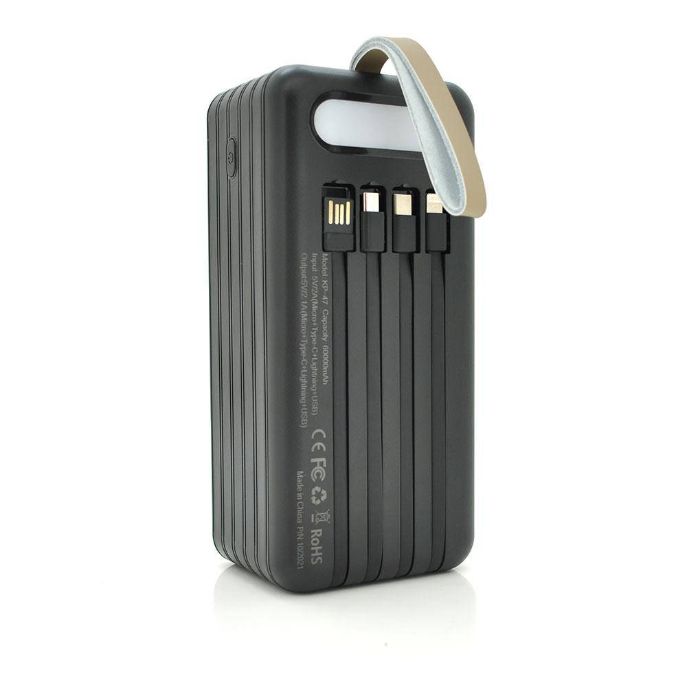 

Power bank KENSA KP-45 60000mAh, White, Box