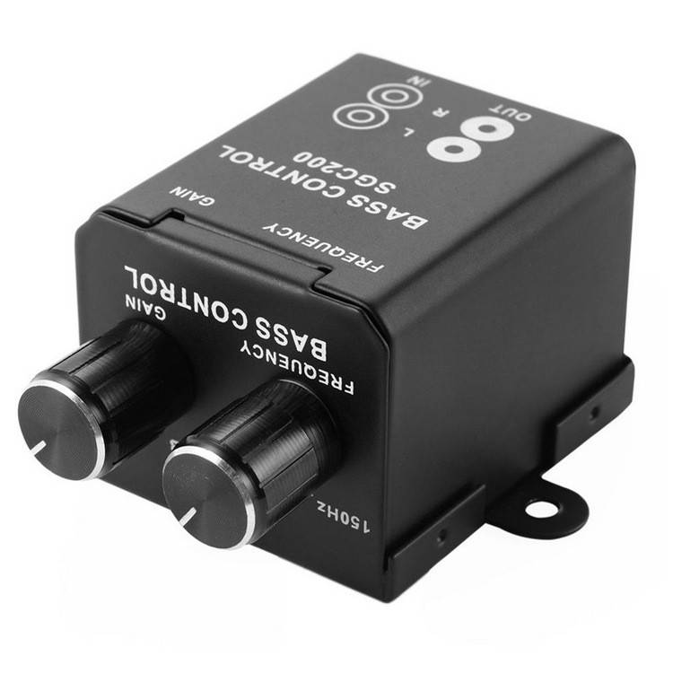 

Регулятор низких частот пассивный, фильтр НЧ для сабвуфера автомобильного, кроссовер эквалайзер, металлический