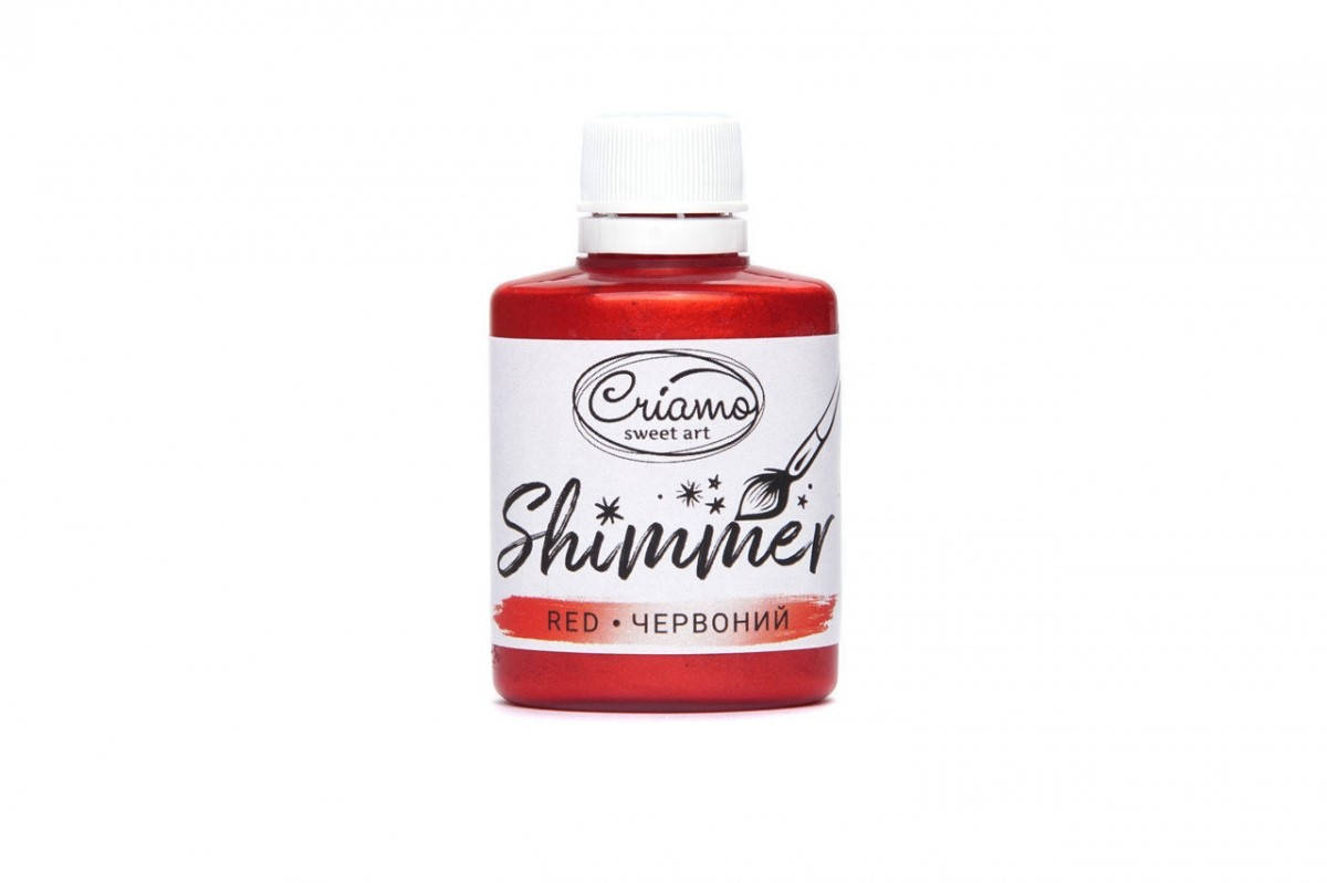 

Краситель Criamo Shimmer Металик Красный 30 грамм