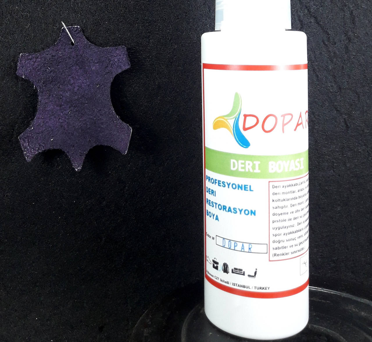 

Краска для замши, велюра, нубука, кожи цв. Фиолетовый