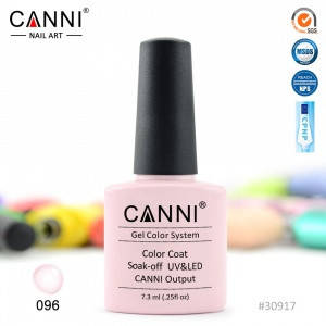

Гель-лак CANNI № 096 (бледный пастельно-розовый (камуфляж под френч))