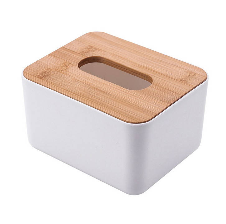 

Бокс диспенсер для салфеток Tissue с бамбуковой крышкой Bamboo medium (22022)