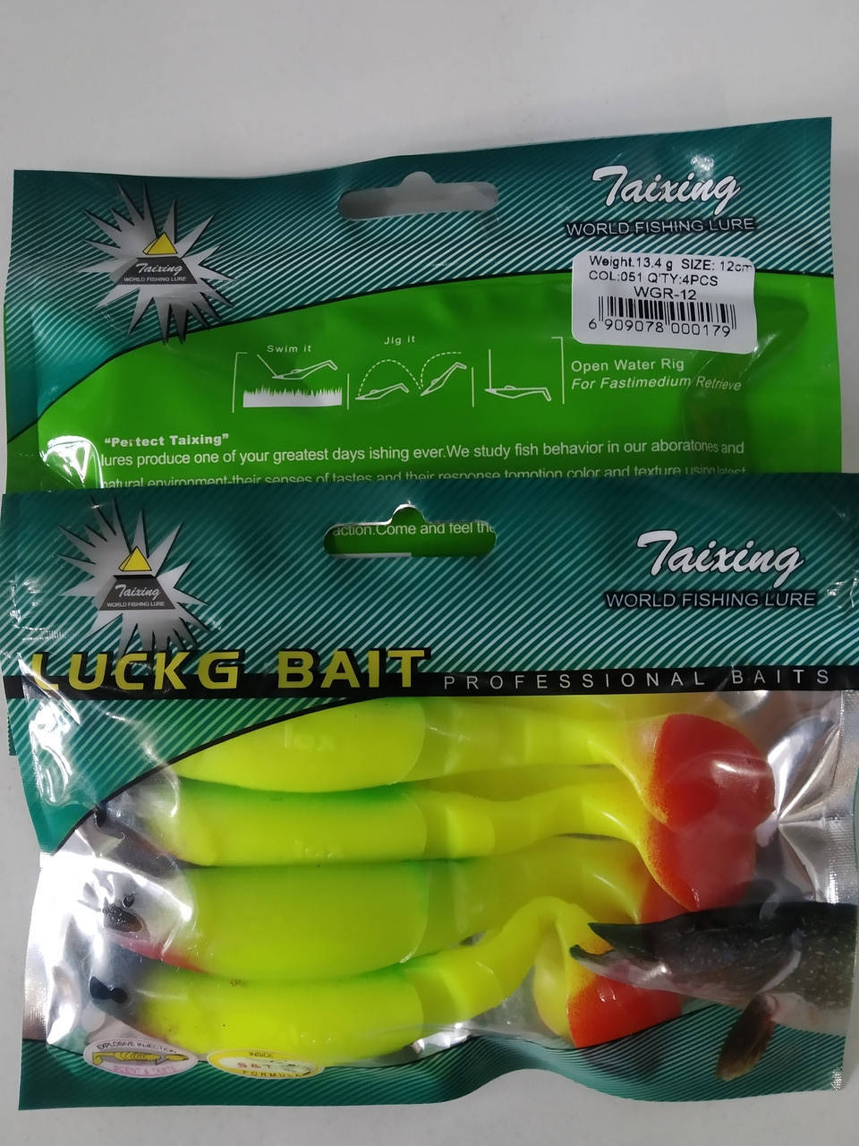 

Силиконовые приманки Taixing 13.4g 12cm