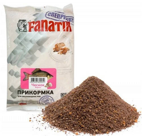

Прикормка FANATIK Чеснок Карась 1кг