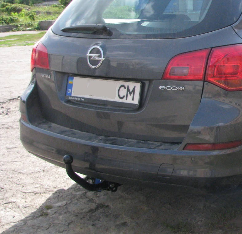 

Фаркоп на Opel Astra J универсал (c 2009--)
