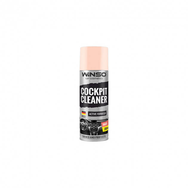 

Полироль для панели приборов Персик WINSO Cockpit Cleaner 200 ml 820280