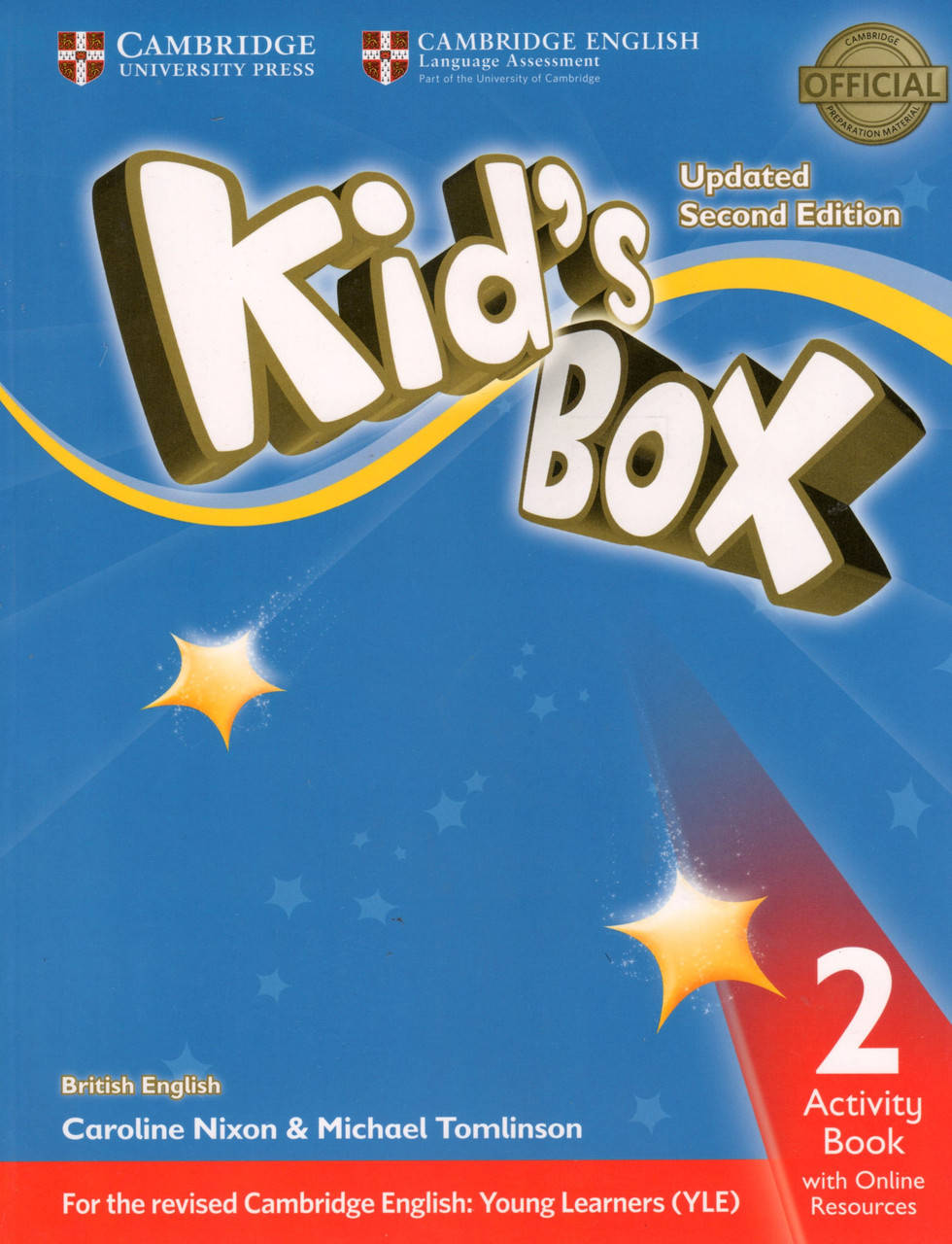 

Рабочая тетрадь Kid's Box Updated 2nd Edition 2 Activity book + Online Resources