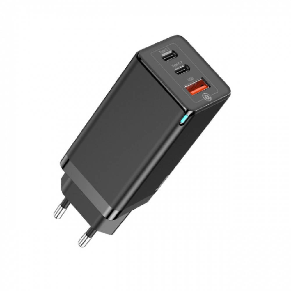 

СЗУ Baseus GaN2 Quick Charger 65W (2 Type-C + 1 USB)