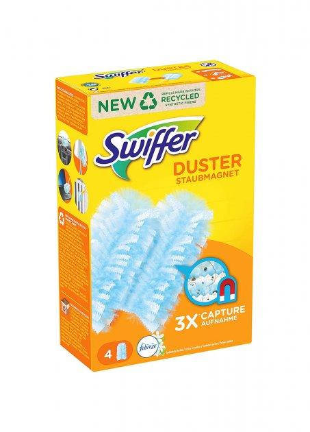 

Салфетка-магнит для уборки пыли Swiffer 4 шт, Голубой