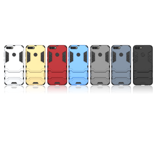 

PC + TPU чехол Metal armor для Huawei P Smart (7 цветов), Разные цвета
