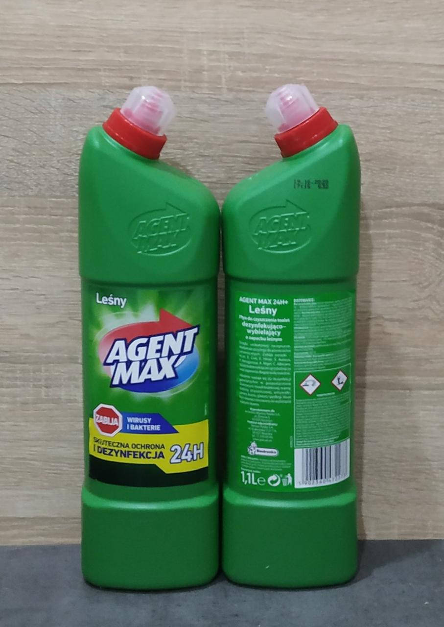 

Agent Max (Польский Доместос) 1100ml. Лесной. Польша.