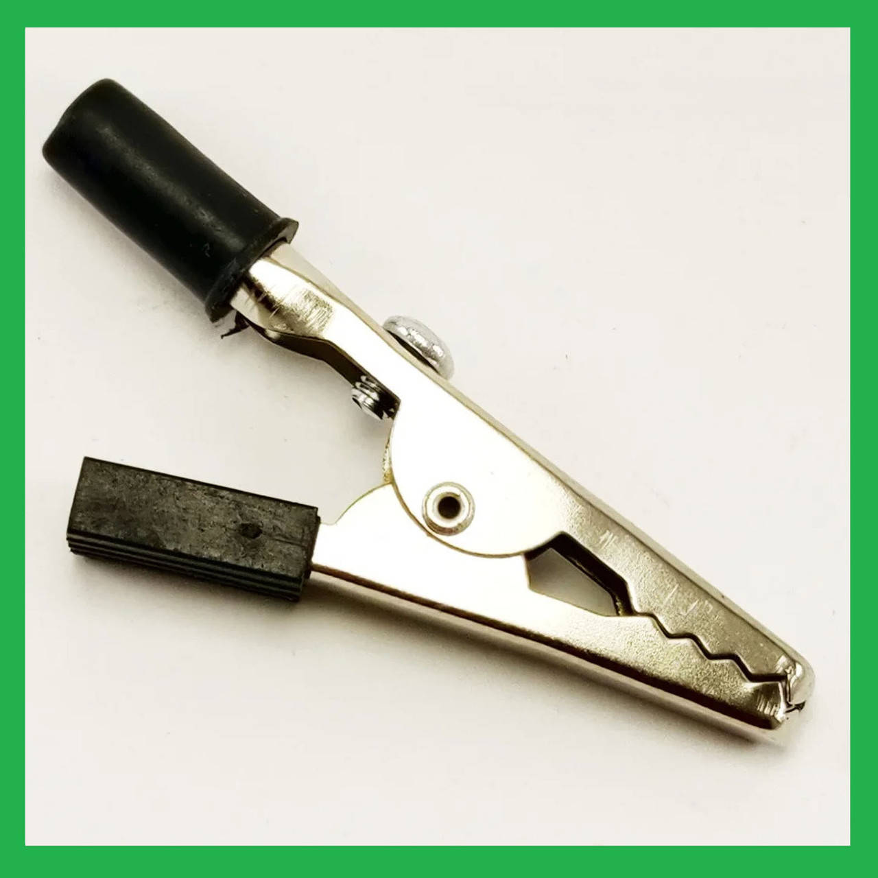 

Зажим крокодил черный под банан, пробник, щуп, наконечник 50 мм.