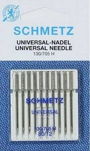 

Иглы Universal №80 (10 шт.) SCHMETZ