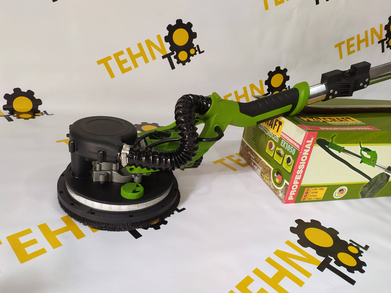 

Жираф ProCraft-ex-1050. Шлифмашина для стен и потолка.