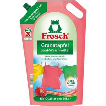 

Гель Фрош для стирки цветных тканей с экстрактом граната Frosch Granatapfel 1800 мл